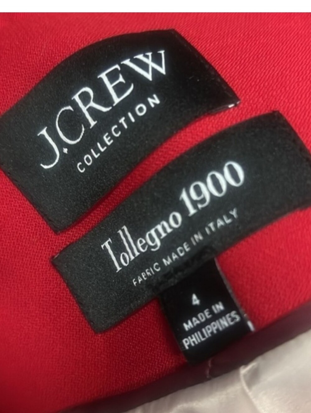 ISO J. Crew Tipped Italian Wool Tuxedo Blazer - Picture 4 of 4